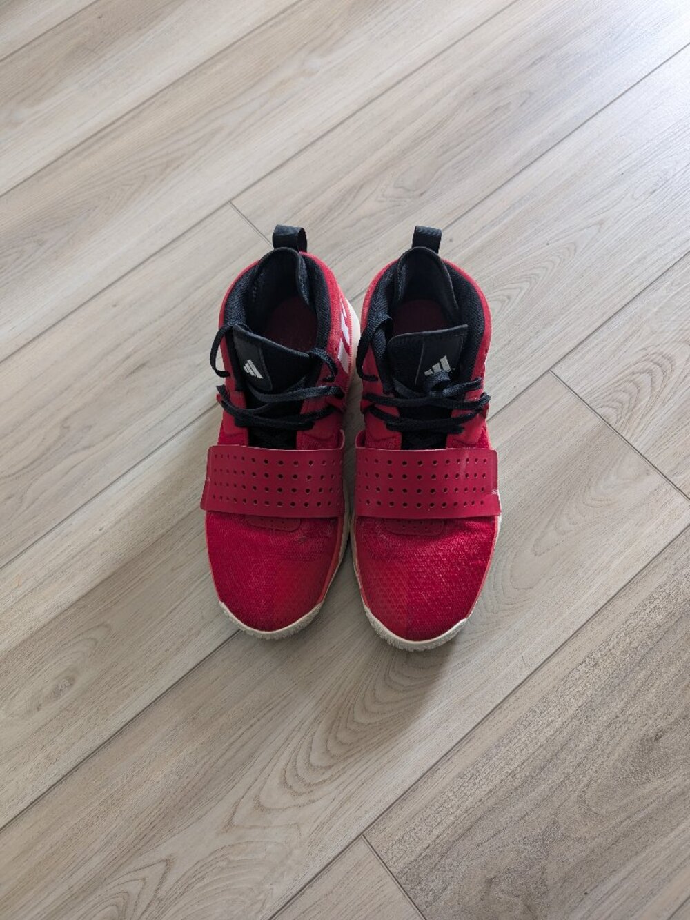 Adidas Men's Red Performance Cross-Training Shoes